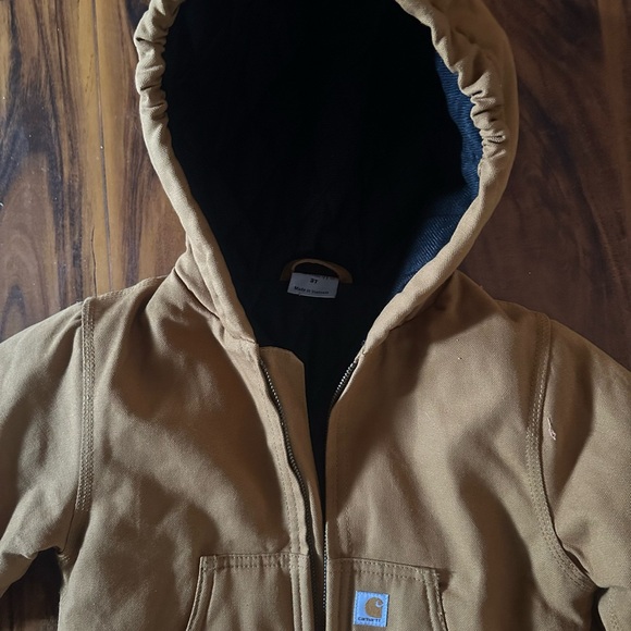 Carhartt  Zip Up Jacket Hoodie
Size 3 Toddler - Picture 6 of 7